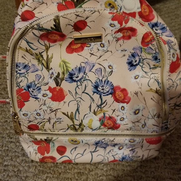Aldo Handbags - ALDO FLORAL PRINT BACKPACK